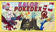 Kalos Pokedex | All 72 Gen 6 Kalos Pokemon