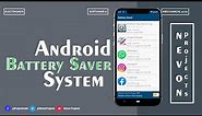 Making Android Battery Saver System App | Android App Project Ideas