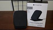 Mophie Wireless Charging Stand Unboxing and Walkthrough