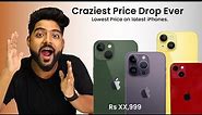 Craziest Price drop on iPhone 13 & iPhone 14 Series ⚡️ Amazon & Flipkart Sale