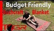Budget Friendly Bushcraft Blanket - Swiss Heavyweight Blanket