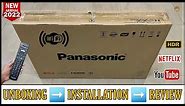 PANASONIC TH-32LS550DX 2022 || 32 Inch Full Hd Smart Tv Unboxing And Review || Complete Remote Demo