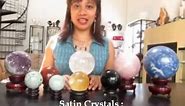 How to Use Crystal Balls - Satin Crystals Spheres