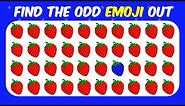 【Easy, Medium, Hard Levels】Can you Find the Odd Emoji in 15 seconds?#28