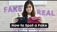 I received a FAKE Prada Bag! How to tell a real vs fake Prada Sling Bag BT0779