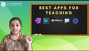 5 Best Free Apps To Help You Teach Online| Must Have Teacher Apps