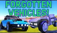 Top 10 Forgotten Vehicles! | Roblox Jailbreak