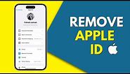 Forgot Apple ID Password? Remove Apple ID without Password on Any iPhone/iPad (iOS 17 supported)