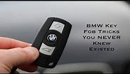 BMW Key Fob Tricks / Hidden Features You NEVER Knew Existed