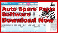 Auto Spare Parts Stock Management Software | Ready to Use | Easy to Operate Live