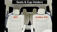 Seats & Cup Holders | 2021 Cadillac XT6 | Car Review Guy