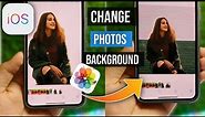 How To Change Photo Background In iPhone | How To Change Background in Photo in iPhone |