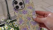 Casely iPhone 15 Pro Max Case | Field of Flowers | Pastel Floral Bold | Compatible with MagSafe