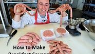 How to Make Breakfast Sausage, EASY BREAKFAST SAUSAGE