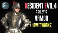 ASHLEY'S ARMOR COSTUME in RESIDENT EVIL 4 REMAKE