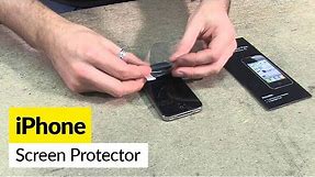 How to apply a screen protector - iPhone 4 & 4S