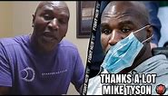 EVANDER HOLYFIELD REACTS TO MIKE TYSON EAR MEME! LOL! GIVES HILARIOUS RESPONSE!