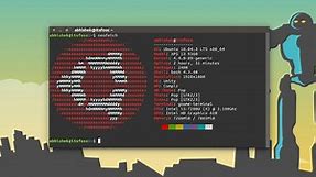 Display Linux Distribution Logo in ASCII Art in Terminal