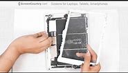 Tablet screen replacement (How to replace tablet touchscreen and LCD) [iPad2]