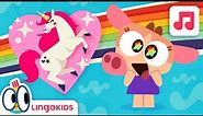 My UNICORN SONG 🦄🌈 Color song for Kids | Lingokids