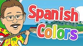 The Colors in Spanish | Jack Hartmann Colors Song | Colores | Spanish and English Colors