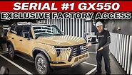 Watch The FIRST 2024 Lexus GX550 Get Built on the Toyota Assembly Line | Capturing Car Culture