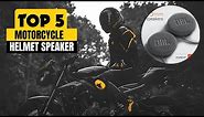 Best Motorcycle Helmet Speakers for Music 2024 - Expert's Top Picks!