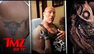 The Rock “Evolves” His Infamous Bull Tattoo! | TMZ TV