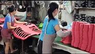 Rubber flip flops china flip flops production process on video by flip flop supplier china