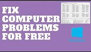 Fix Computer Problems For FREE