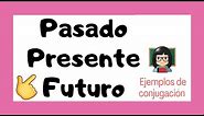 🔴 Verbos en PRESENTE - PASADO - FUTURO 👩🏻‍🏫 | Pronombres personales y conjugaciones