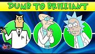 Cartoon Scientists: Dumb to Brilliant 🔬🧪🧬