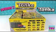Tonka Tinys Series 2 4 Full Box Opening Blind Bag Fun | PSToyReviews