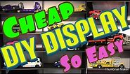 DIY Hot Wheels Display - How to Make Your Own Diecast Displays for your Collection - CHEAP & EASY