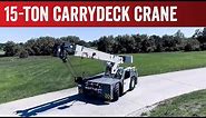 Shuttlelift 15-Ton Carrydeck Crane