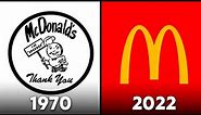 McDonald's Logo Evolution 1940 - 2022 | Evolution Show