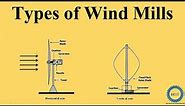 Types of Wind Mills