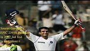 Sourav Ganguly's EPIC 239 vs Pakistan In 2007 3rd Test In Bangalore + Hidden Facts
