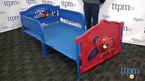 Marvel Ultimate Spider-Man 3D Twin Bed from Delta Children's Products