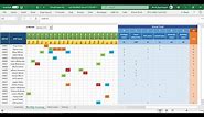 Annual Leave Tracker with Daily/Monthly View in Excel
