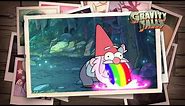 Official Gnome Barfing a Rainbow HD - Gravity Falls - Disney XD