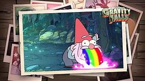 Official Gnome Barfing a Rainbow HD - Gravity Falls - Disney XD