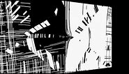 Split Screen Line Animation - Black and White | Made In SqirlzReflect