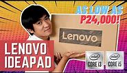 LENOVO IDEAPAD i3 AND i5 Unboxing, Reviewing & Upgrading | PHP 24,000 BUDGET NA LAPTOP!