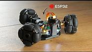 ESP32 based omnidirectional robots w/ camera | makermoekoe