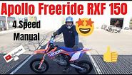Apollo Freeride RXF 150 Dirt Bike Review in Orange