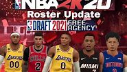 HOW TO: NBA 2k20 Roster Update (Nba 2k21 Roster) with 2021 Rookies & Trades || PS4 Only