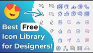 Best Free Icon Set Packs for Designers | Icon Libraries for Web UI Design