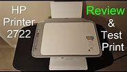 HP DeskJet 2722/2724 Printer Setup, Review & Print Test - 2020 - (Not a Unboxing Video)!