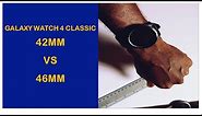 Galaxy Watch 4 Classic 42mm vs 46mm - Which Size is Right For You